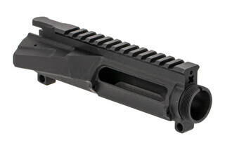 Forward Controls Design URF upper receiver with scalloped forward assist housing for ambi charging handle clearance.
